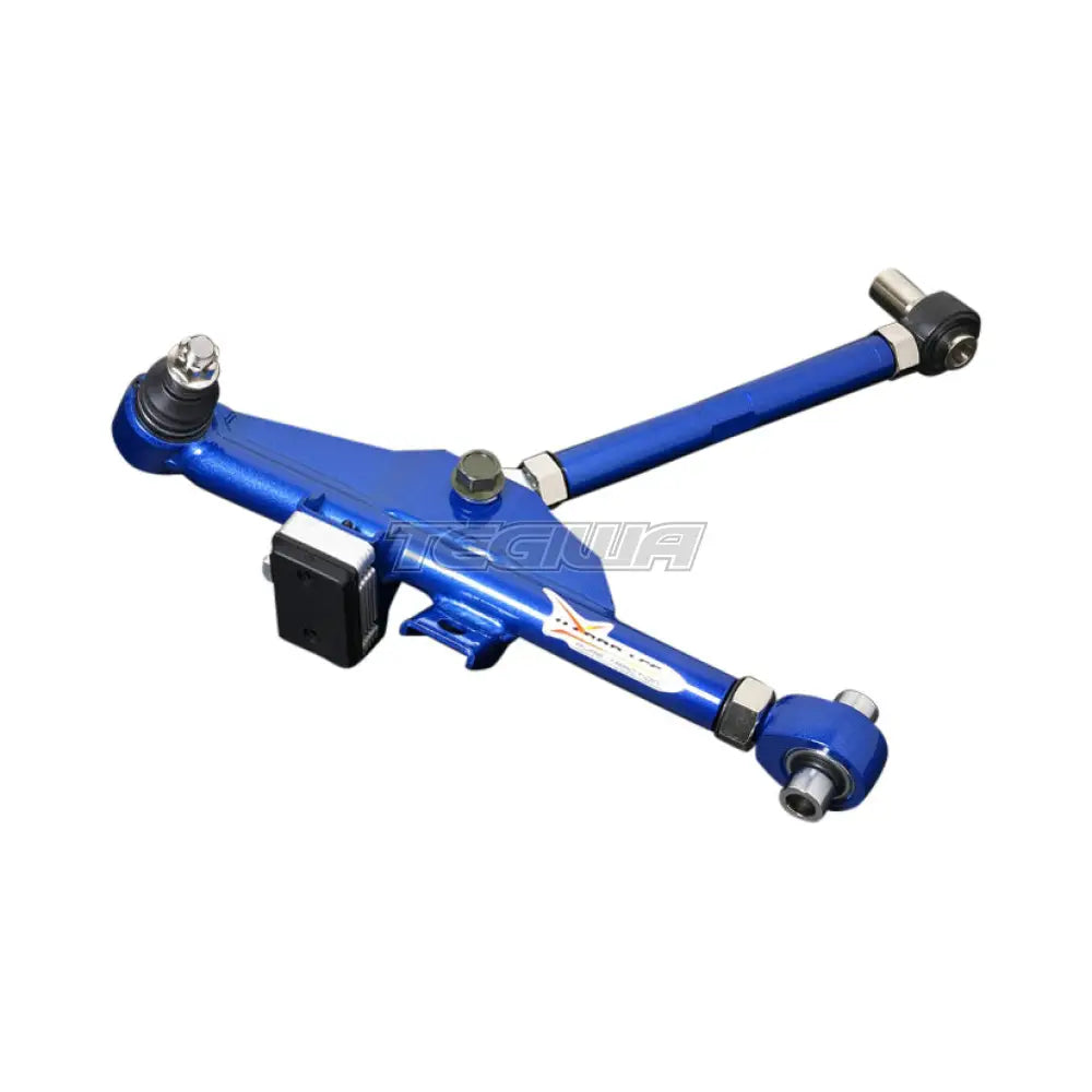 Hardrace 25mm Extended One Piece Adjustable Lower Control Arm And Tension Rod With Pillow Ball Bushes 2Pc Set Nissan 200SX S13