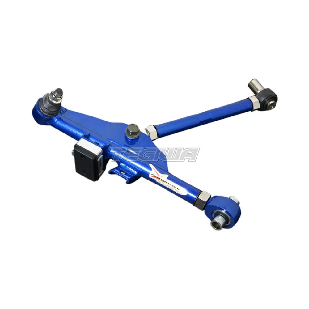 Hardrace 25mm Extended One Piece Adjustable Lower Control Arm And Tension Rod With Pillow Ball Bushes 2Pc Set Nissan 200SX S14 Silvia S15