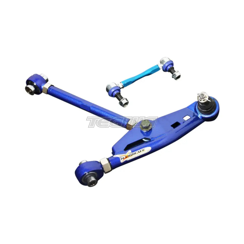 Hardrace Adjustable Front Lower Control Arms With Spherical Bearings 4Pc Set Toyota GT86 Subaru BRZ 12-21