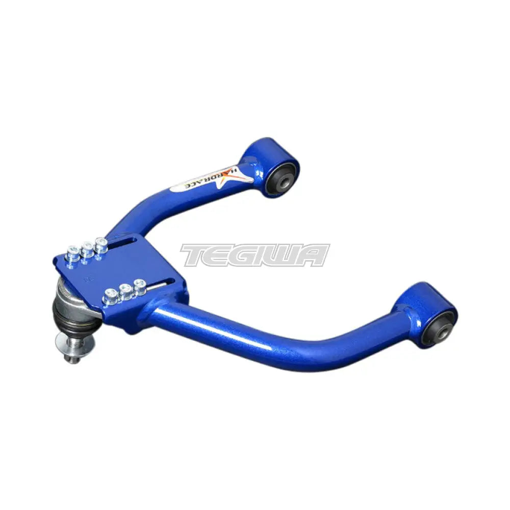 Hardrace Adjustable Front Upper Camber Kit With Hardened Rubber Bushes 2Pc Set Lexus IS Mk3 14- GS Mk4 13-