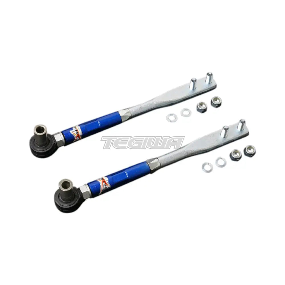 Hardrace Adjustable High Angle Front Tension Rod With Spherical Bearings 2Pc Set Nissan 200SX S13 89-94