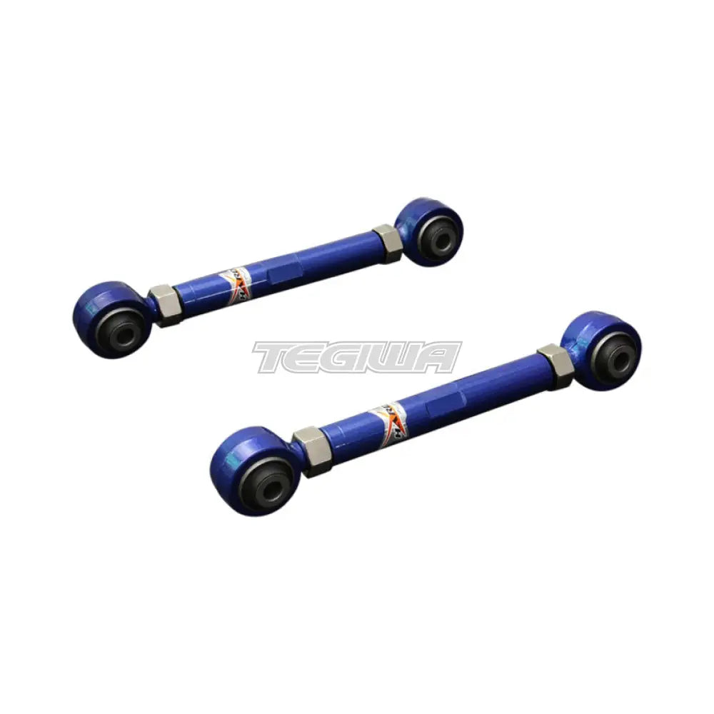 Hardrace Adjustable Rear Front Lateral Arm With Hardened Rubber Bushes 2Pc Set Subaru Legacy BE BH BL BP Outback 98-09