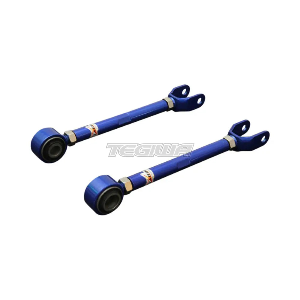 Hardrace Adjustable Rear Traction Rod With Hardened Rubber Bushes 2Pc Set Nissan 350Z Z33 Infiniti G35 03-09