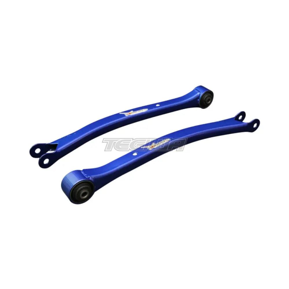 Hardrace Adjustable Rear Trailing Arms With Hardened Rubber Bushes 2Pc Set Subaru Impreza GC GG Legacy BD BH