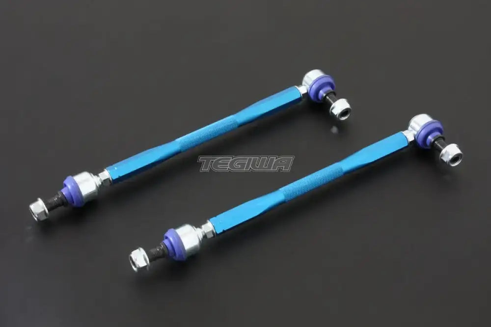 Hardrace Adjustable Universal Drop Links 12mm Rod Ends 90 Degree Rotated 280-319mm