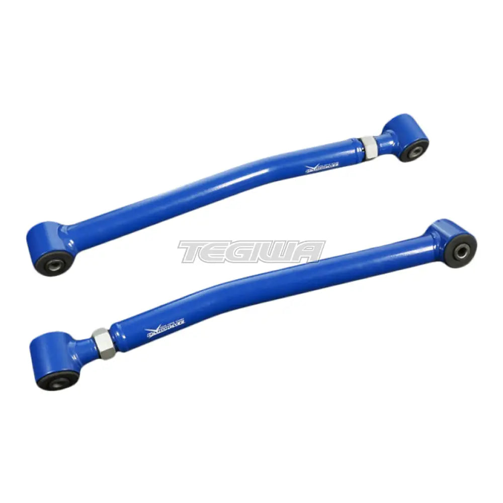 Hardrace Front Lower Arm Adjustable V2 Lift 0-4.5 Inches Hardened Rubber 2Pcs Jeep Wrangler 06-18 Jk