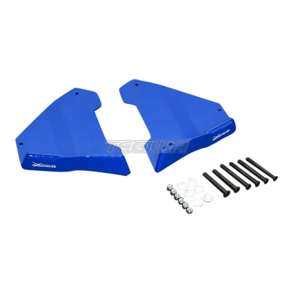 Hardrace Front Lower Arm Skid Plate 2Pcs Toyota Fj Cruiser 06-10 4Runner 02-09 Land Cruiser Prado J120 Lexus Gx470 02-09