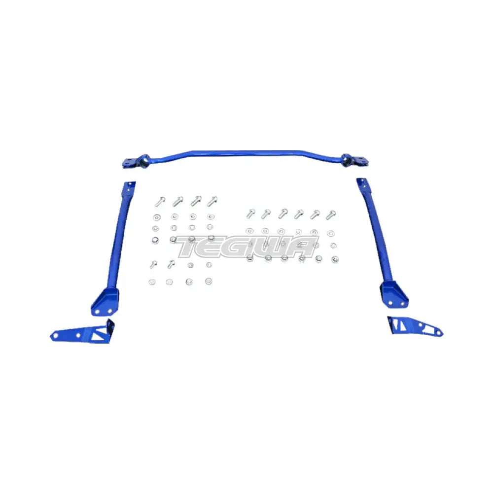 Hardrace Front Lower Structure Bar 5Pc Set Honda Fit GK 14+