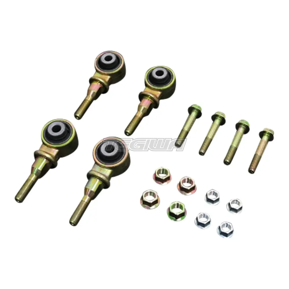 Hardrace Front Upper Arm Bushing Kit 4Pc Set Honda Accord 94-97
