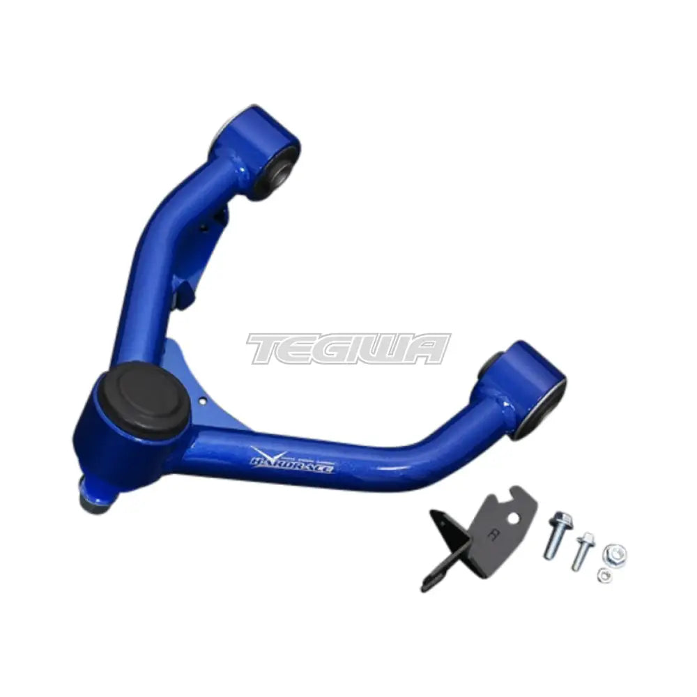 Hardrace Front Upper Arm With Hardened Rubber Bushes 2Pc Set Mitsubishi Triton 06-15 Pajero Sport 08-16