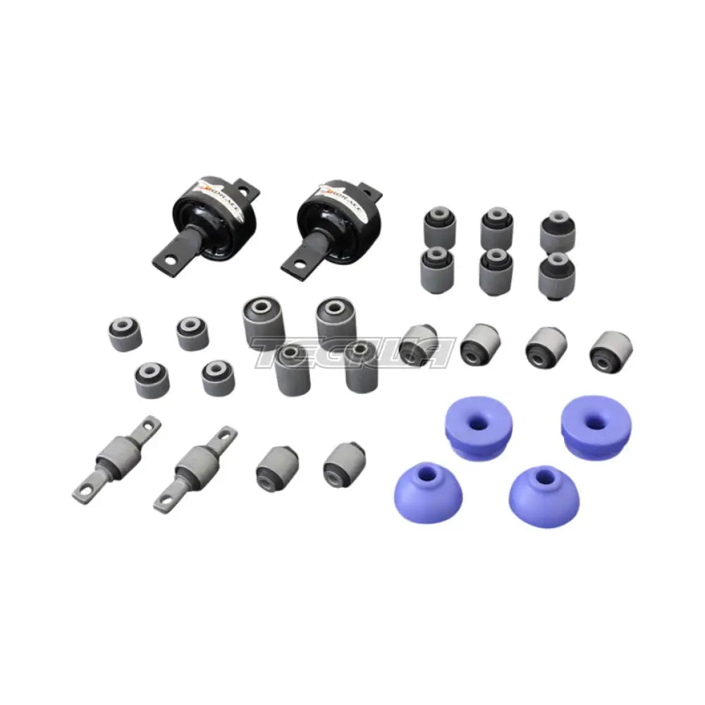 Hardrace Hardened Rubber Complete Bushes Kit 28Pc Set Honda Integra DA 90-93