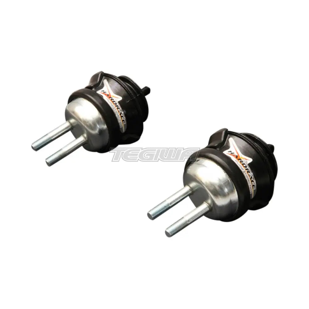 Hardrace Hardened Rubber Engine Mount 2Pc Set Honda S2000 AP1 AP2 99-09