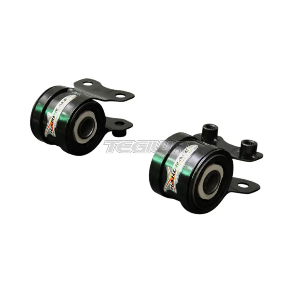 Hardrace Hardened Rubber Front Lower Arm Big Bushes 2Pc Set Mazda3 03-08 Focus Mk2 05-10