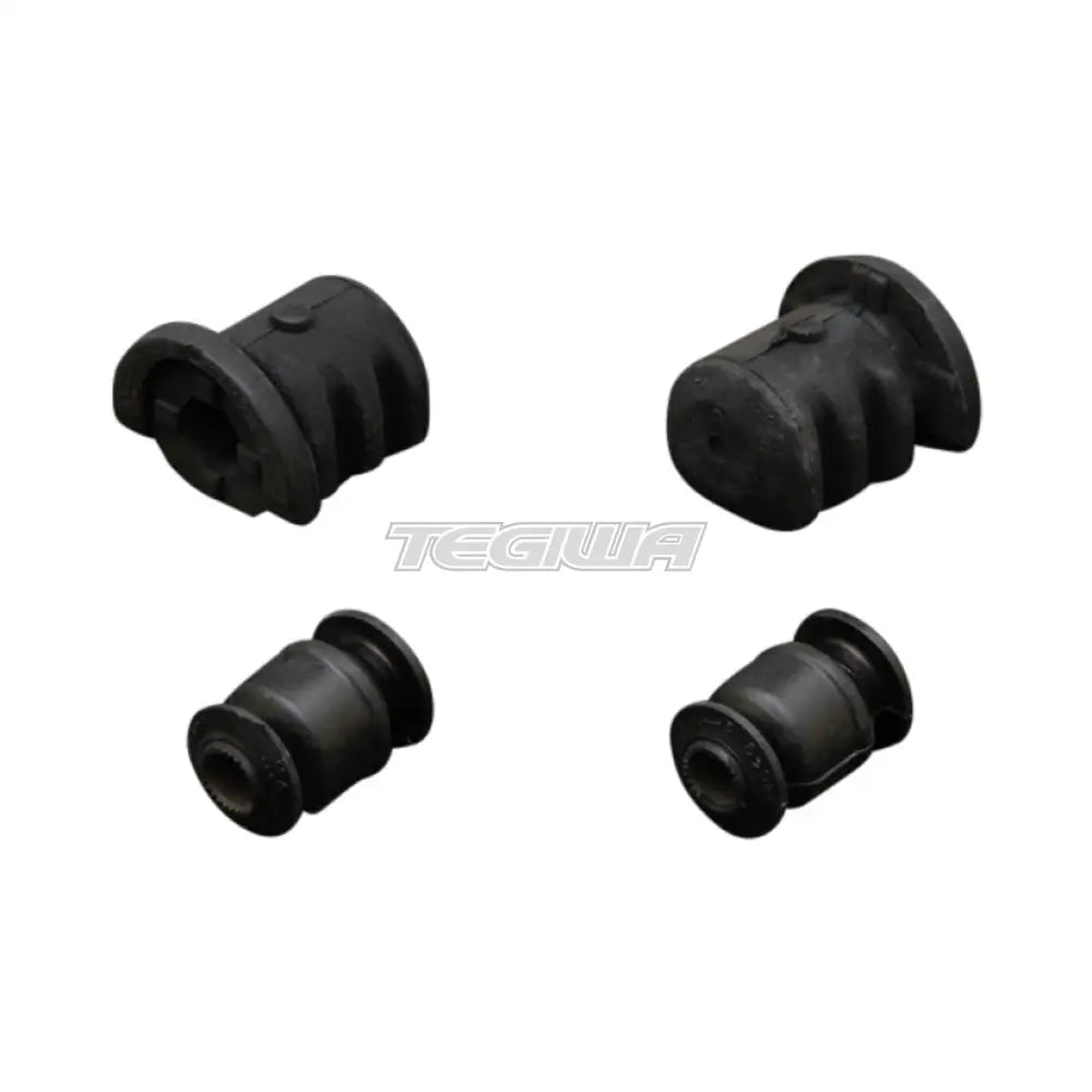 Hardrace Hardened Rubber Front Lower Arm Bushes 4Pc Set Nissan March Micra K11 92-02