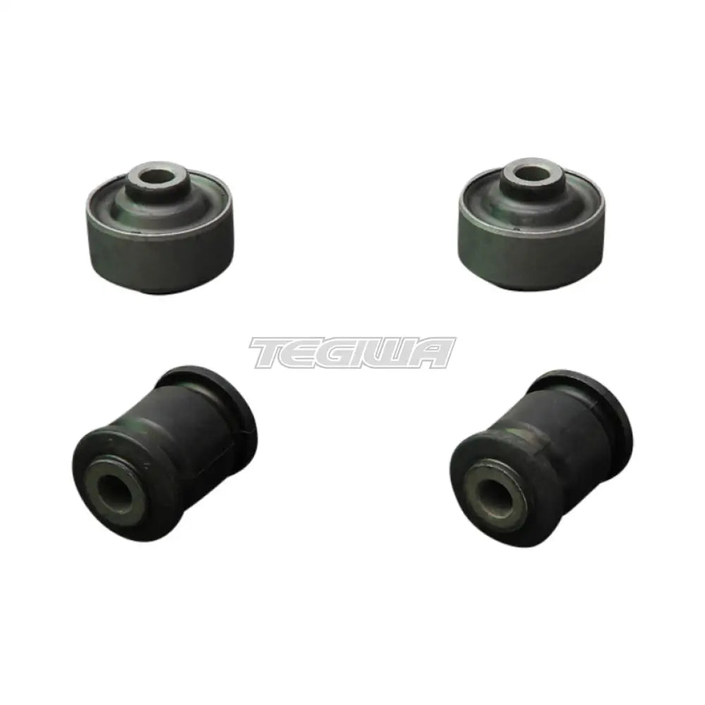 Hardrace Hardened Rubber Front Lower Arm Bushes 4Pc Set Suzuki Swift ZC31 ZC32 05-15