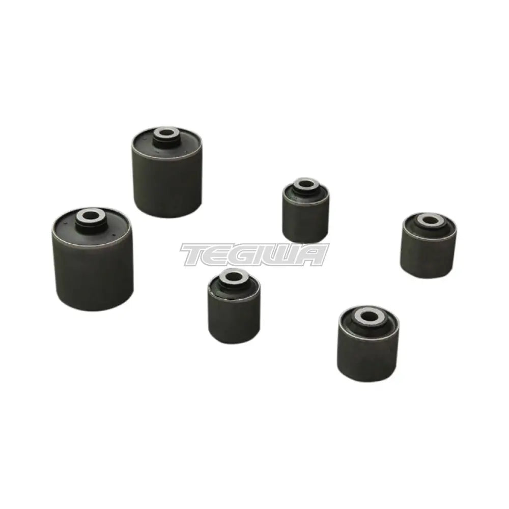 Hardrace Hardened Rubber Front Lower Arm Bushes 6Pc Set Mazda6 GG GY 02-08