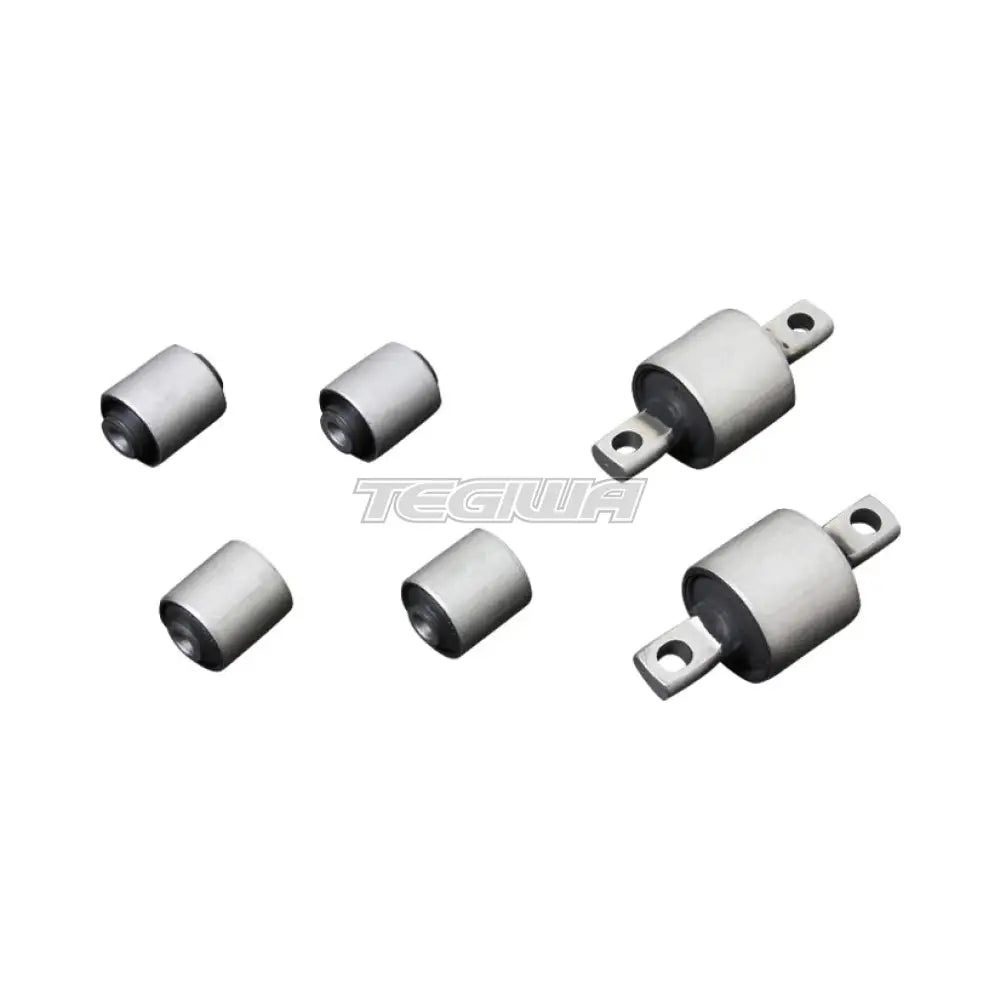 Hardrace Hardened Rubber Front Lower Arm Bushes 6Pc Set Mitsubishi Galant 94-98 Eclipse 95-99