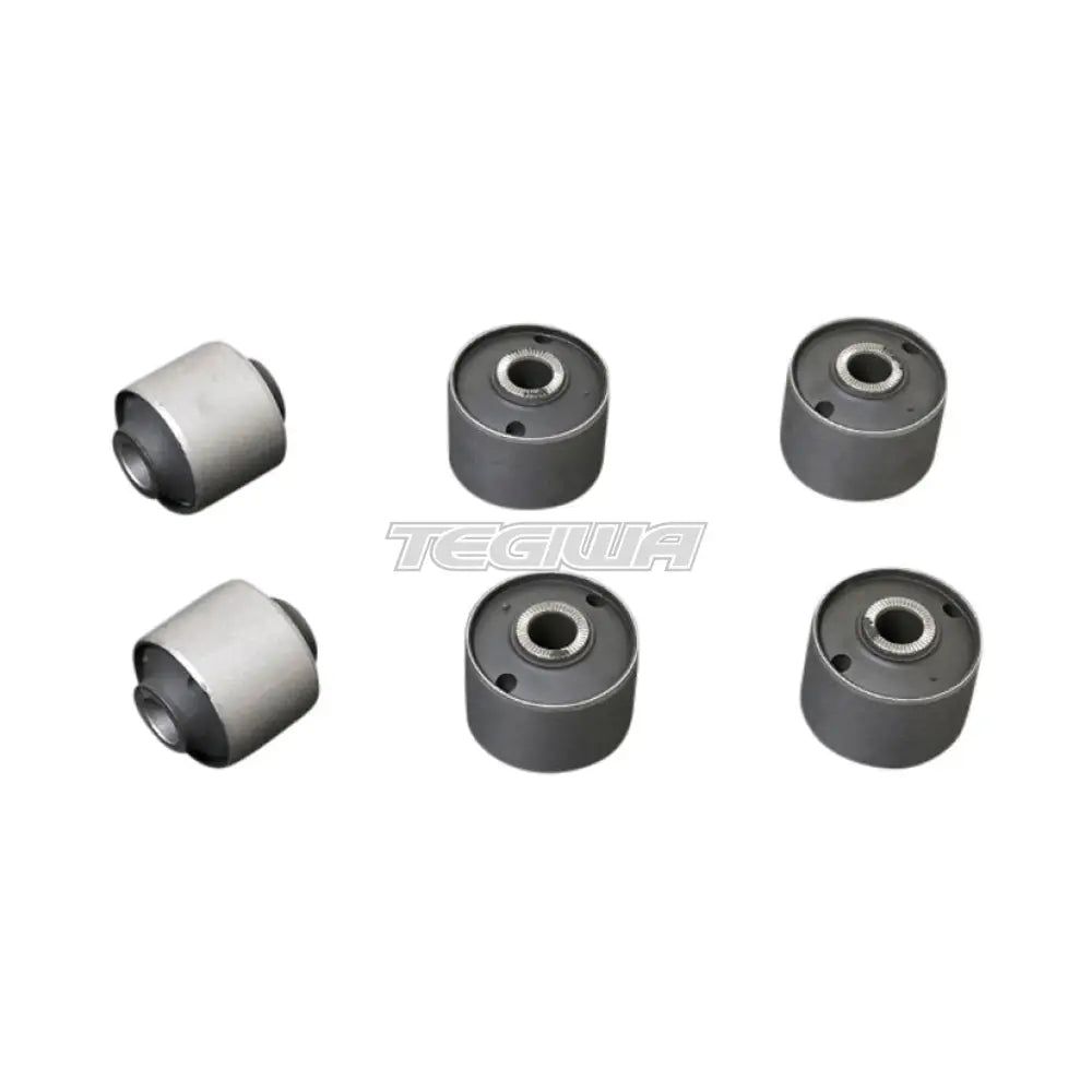 Hardrace Hardened Rubber Front Lower Arm Bushes 6Pc Set Toyota Land Cruiser HZJ80
