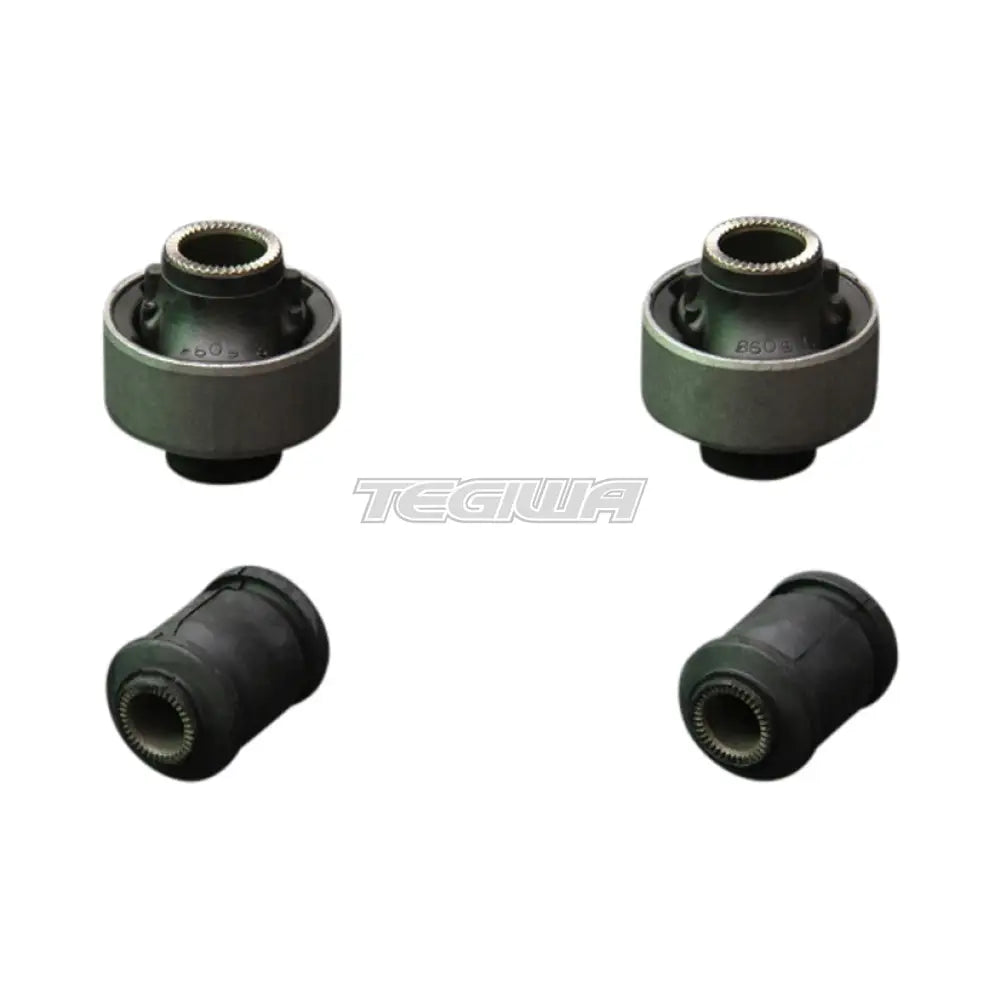 Hardrace Hardened Rubber Front Lower Control Arm Bushes 4Pc Set Toyota Yaris XP90 05-11