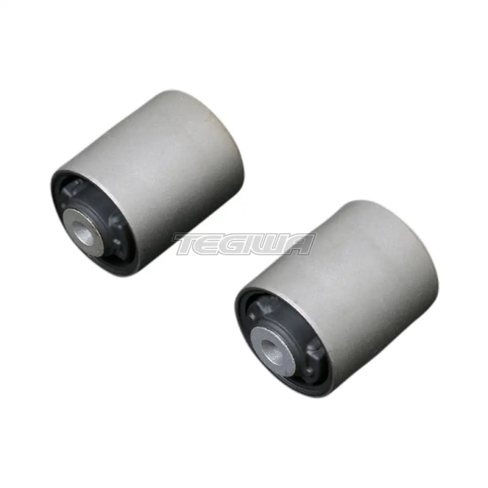 Hardrace Hardened Rubber Front Lower Curve Arm Bushes 2Pc Set Lexus LS460 06-09
