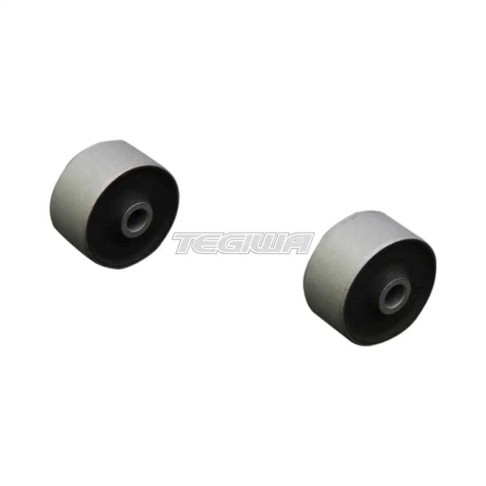 Hardrace Hardened Rubber Rear Diff Support Arm Bushes 2Pc Set Mitsubishi Evo 96-07