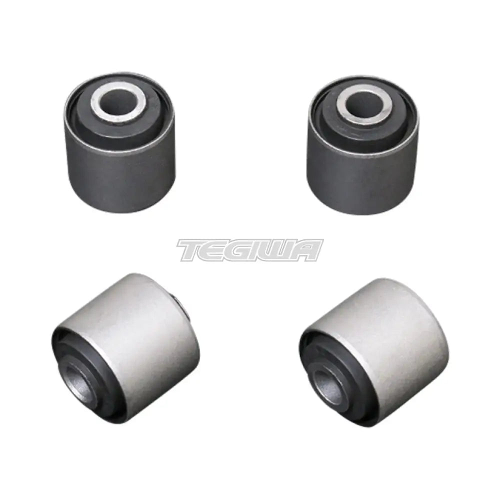 Hardrace Hardened Rubber Rear Lower Arm Bushes 4Pc Set Toyota Land Cruiser HZJ80