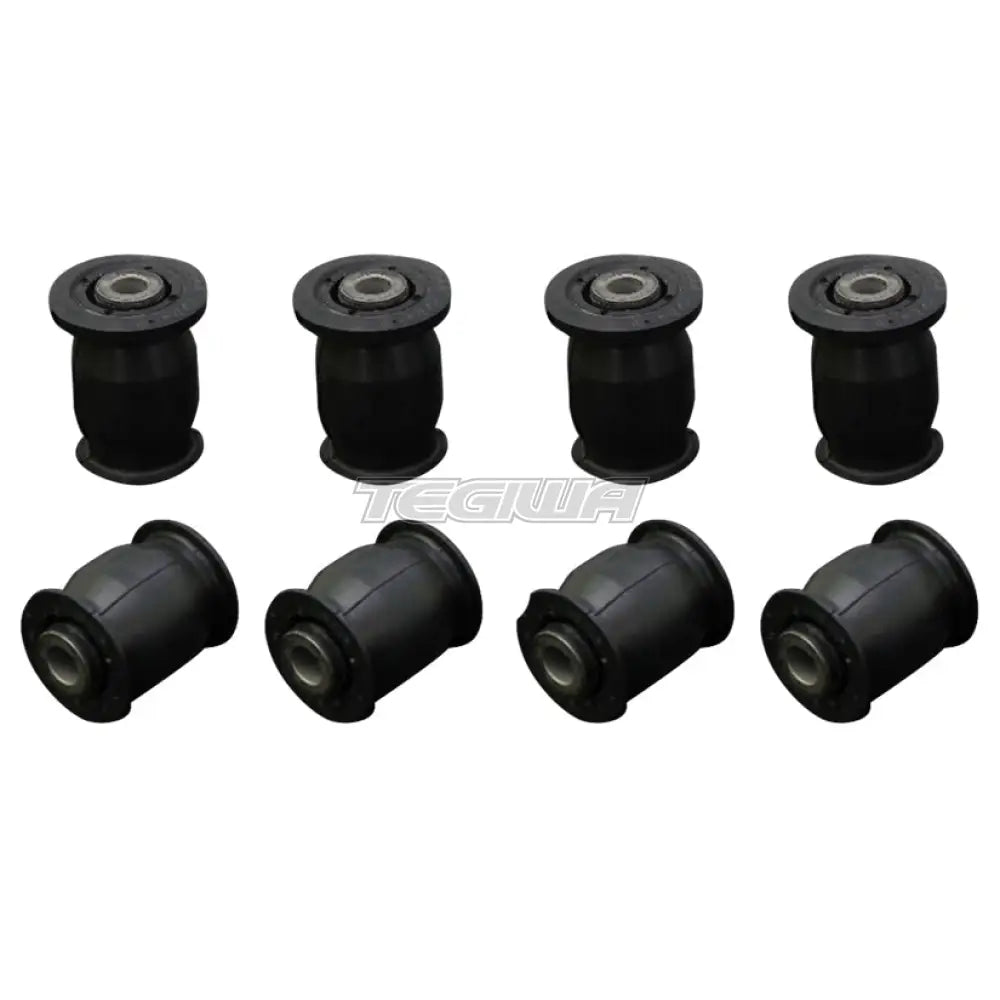 Hardrace Hardened Rubber Rear Lower Arm Bushes 8Pc Set Mazda MX5 Miata 90-03
