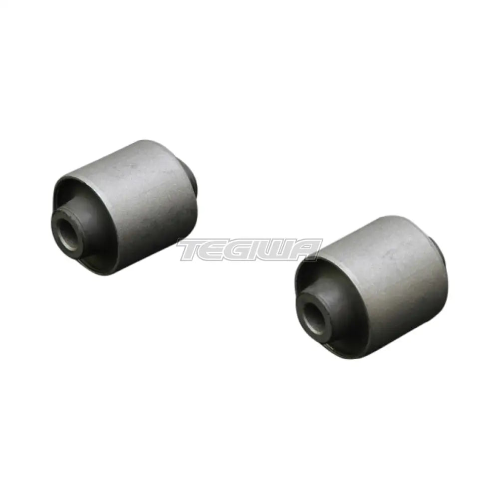 Hardrace Hardened Rubber Rear Trailing Arm Bushes 2Pc Set Mitsubishi Evo 4-10 96-07