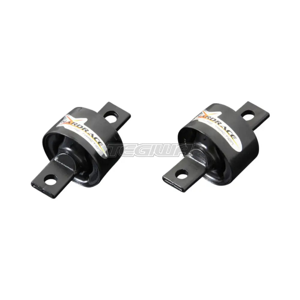 Hardrace Hardened Rubber Rear Trailing Arm Bushes 2Pc Set Mitsubishi Lancer Fortis 07-17