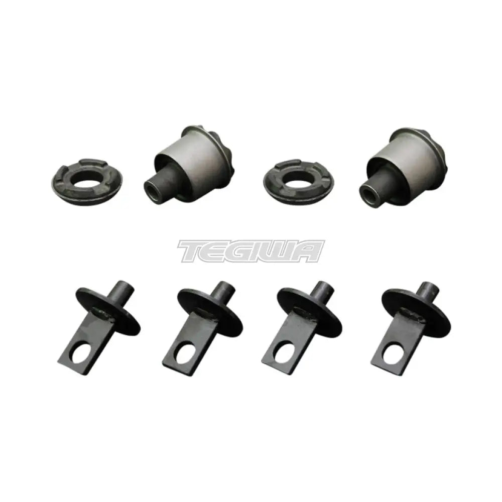 Hardrace Hardened Rubber Rear Trailing Arm Bushes 8Pc Set Honda Civic FD 06-11