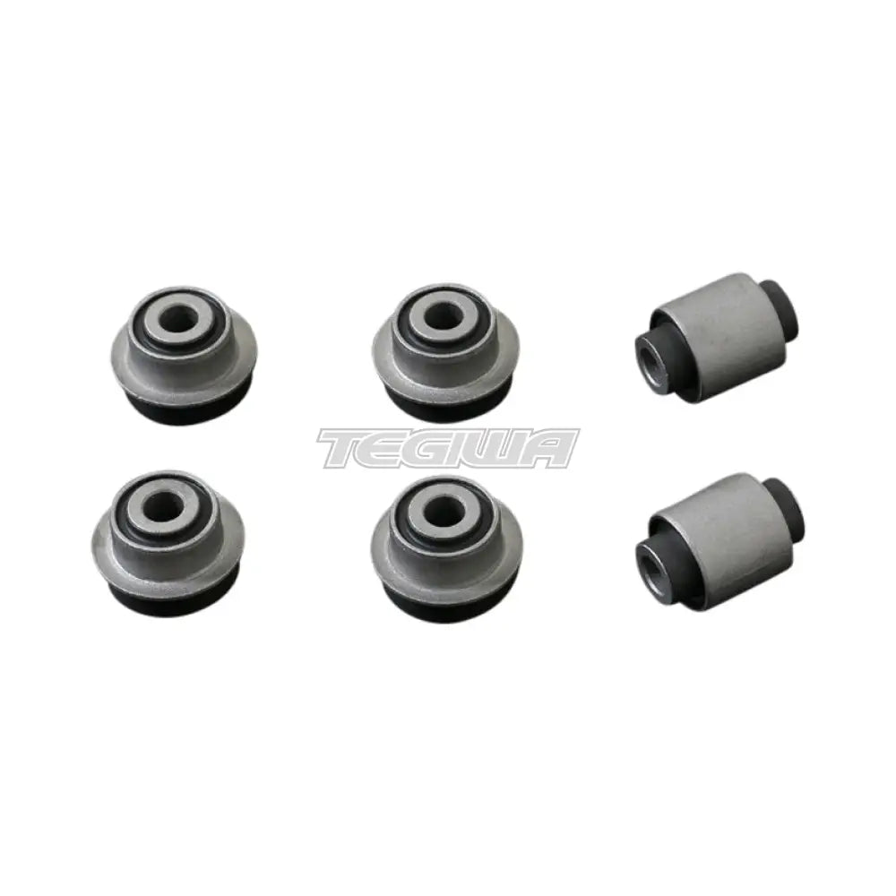 Hardrace Hardened Rubber Rear Upper Arm Bushes 2Pc Set Subaru Impreza WRX STI GR Legacy BM BR Forester SH SJ