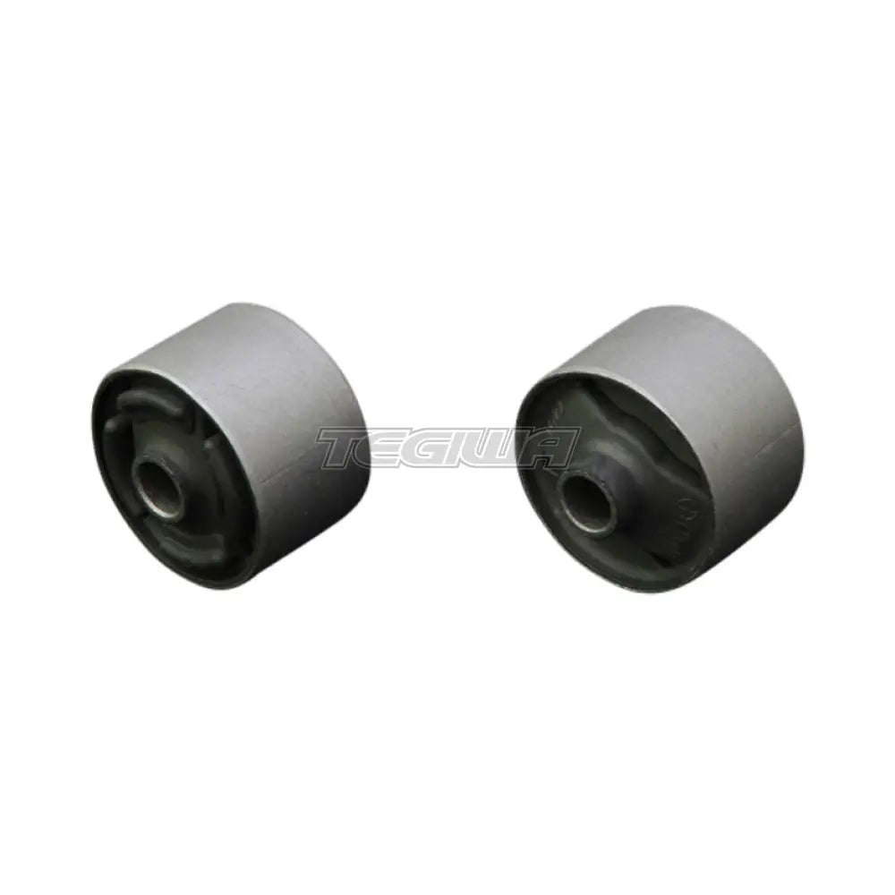 Hardrace Hardened Rubber Rear Upper Support Arm Bushes 2Pc Set Subaru Impreza GC GD 92-07