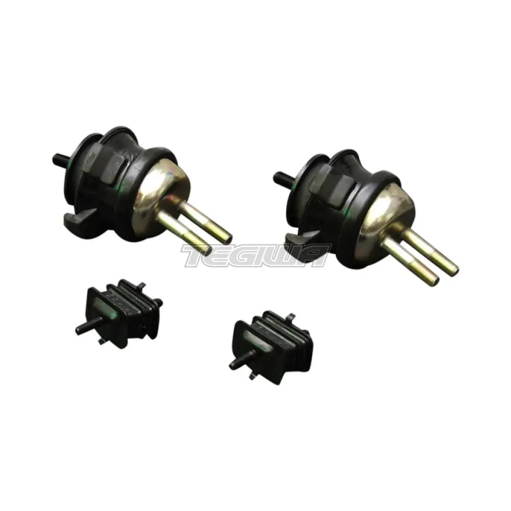 Hardrace Hardened Rubber Street Engine And Transmission Mount 4Pc Set Honda S2000 AP1 AP2 99-09