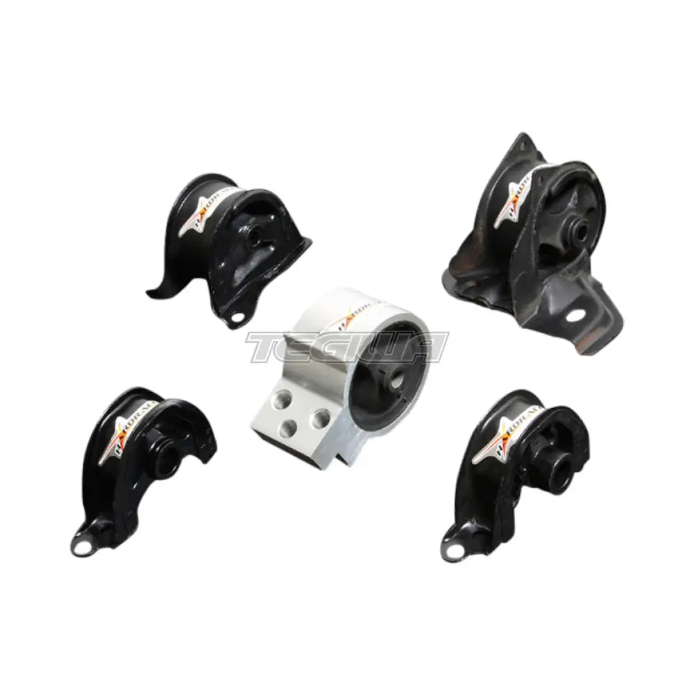 Hardrace Hardened Street Version MT Engine Mount 5Pc Set Honda Integra DC2 B16 B18 94-01