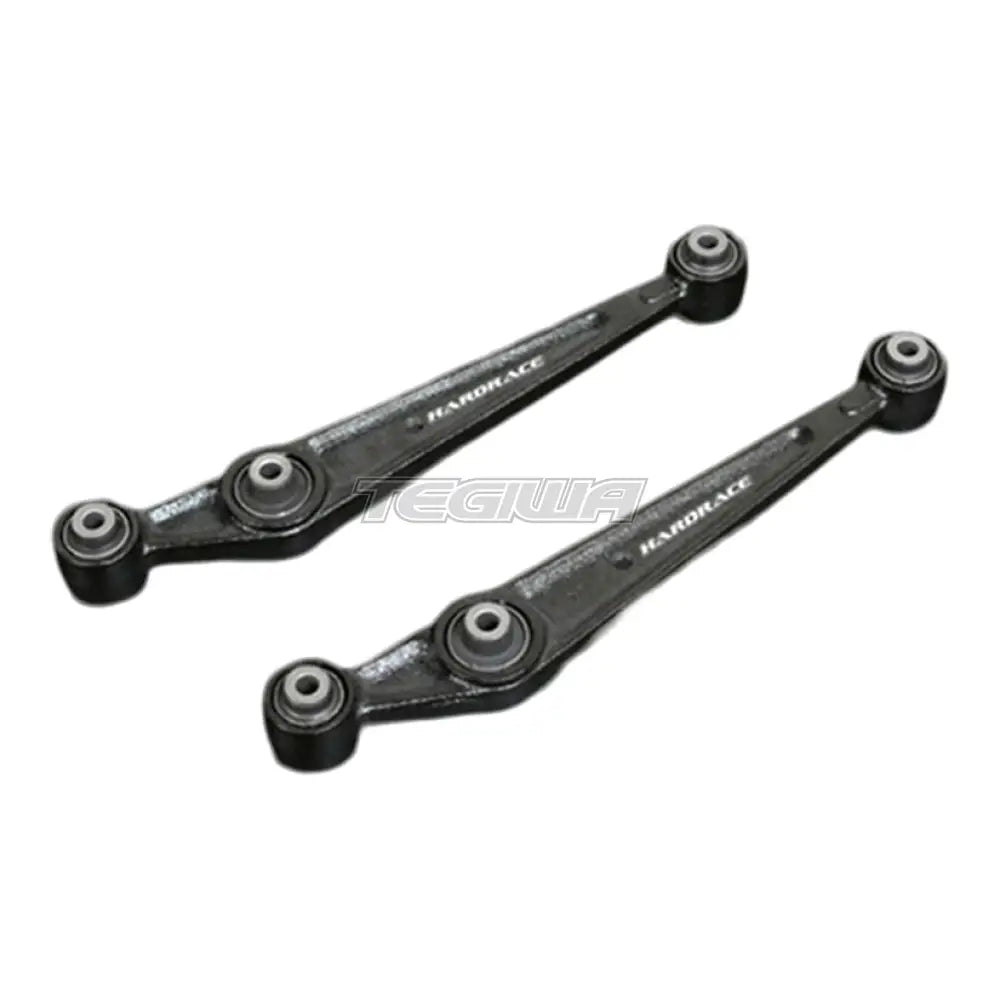 Hardrace Honda Civic EG Rear Lower Control Arm Black Hardened Rubber-OE Style Arm 2Pcs
