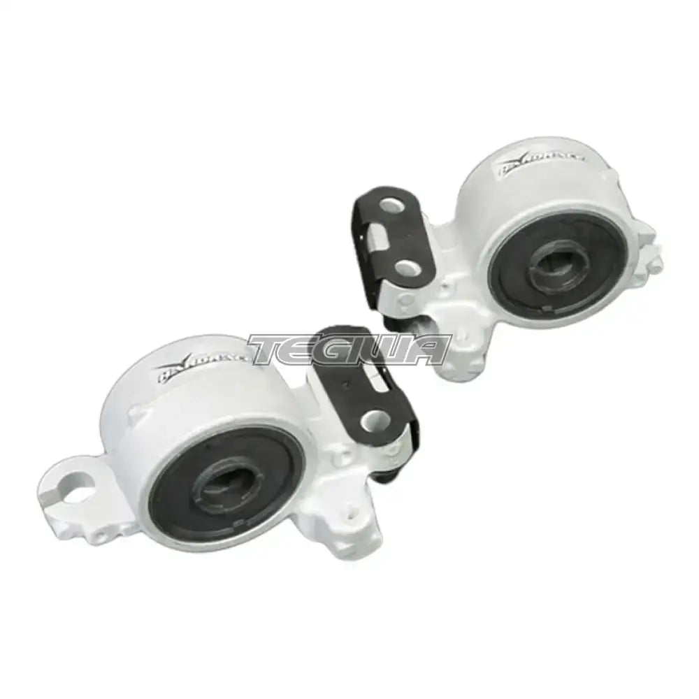 Hardrace Front Lower Arm Rear Compliance Bushing Kit Hardened Rubber 2Pcs Honda Cr-V 17