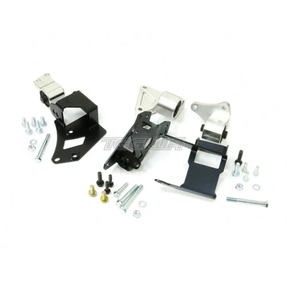 Hardrace K-Series Engine Mount Kit Honda Civic EK With EG Subframe & Accord CL Transmission