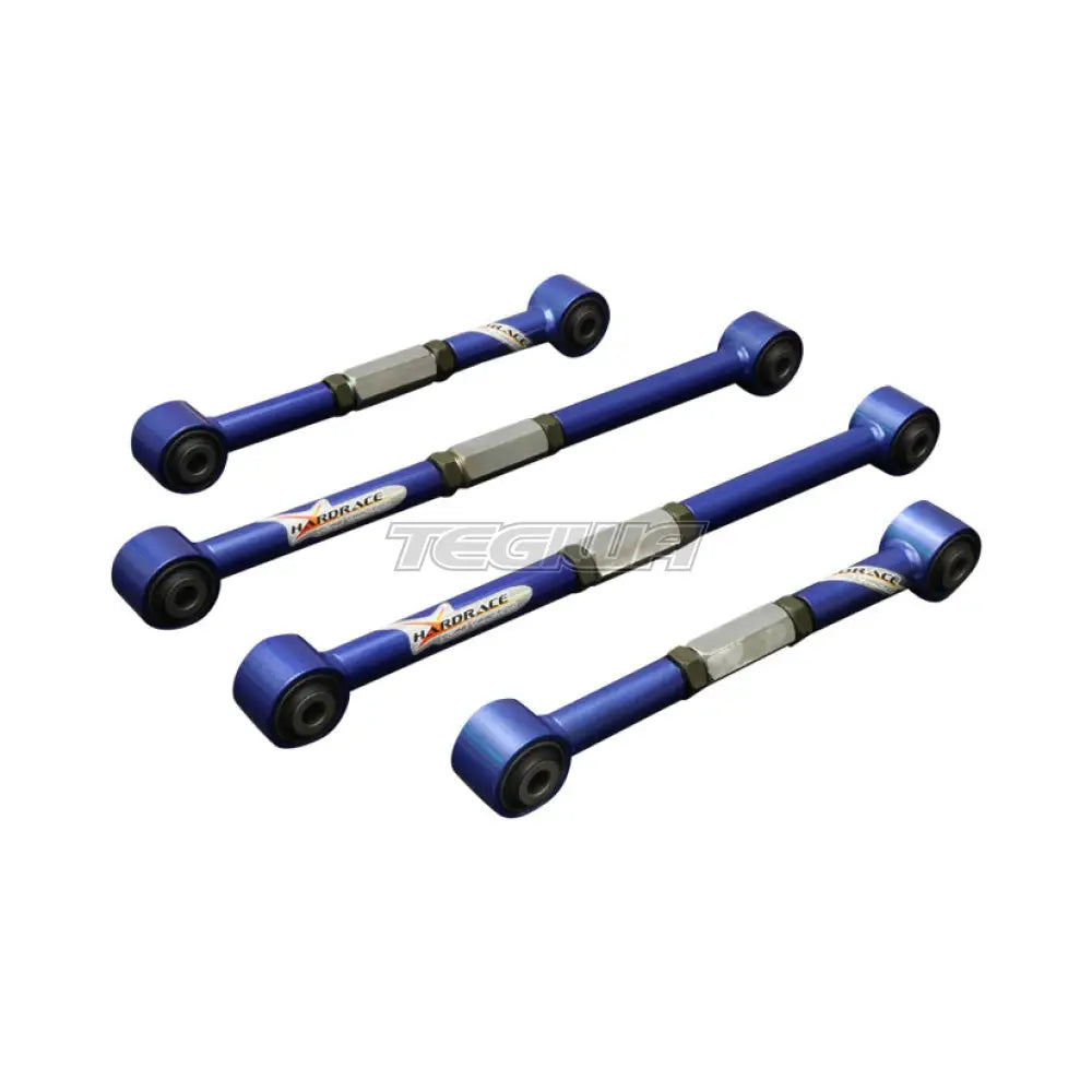 Hardrace Rear Lateral Arms With Hardened Rubber Bushes 4Pc Set Honda Accord 90-97