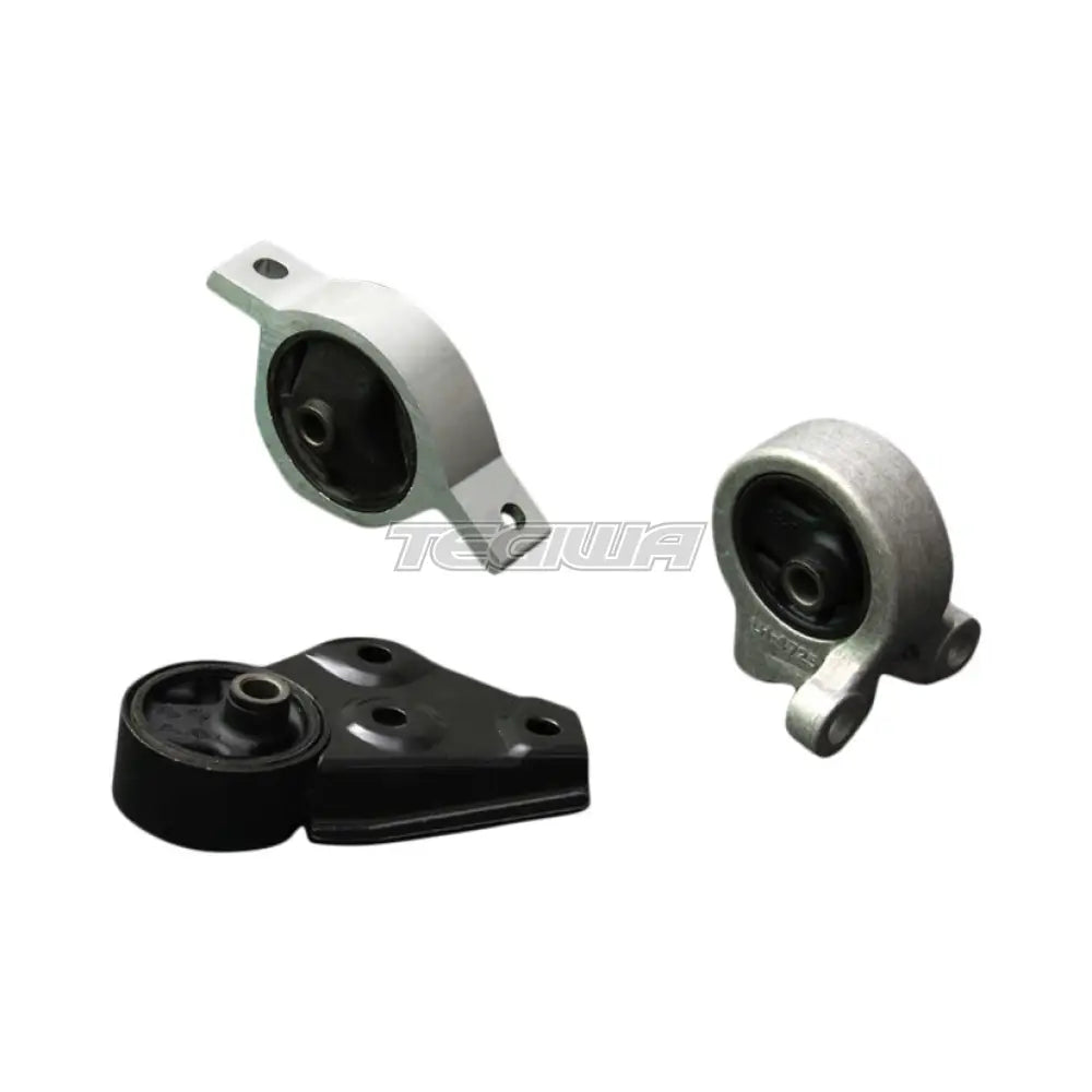 Hardrace Reinforced Engine Mounts 3Pc Set Nissan Micra K11 Auto NCVT 93-98