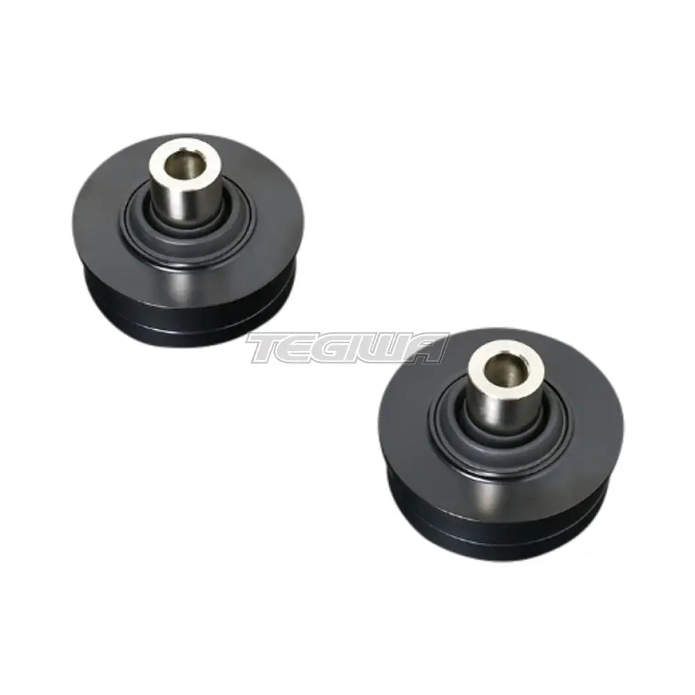 Hardrace Spherical Bearings 76mm Front Lower Arm Bushes 2Pc Set Subaru Impreza GRB GVB STI