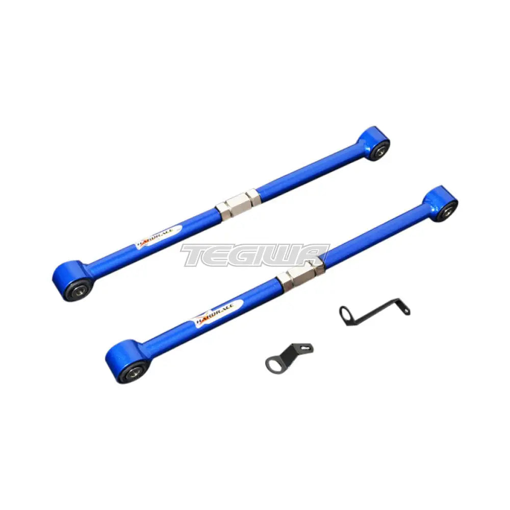 Hardrace Spherical Bearings Adjustable Rear Arm With Headlight Leveling Locking Bracket 6Pc Set Mini Cooper 01+