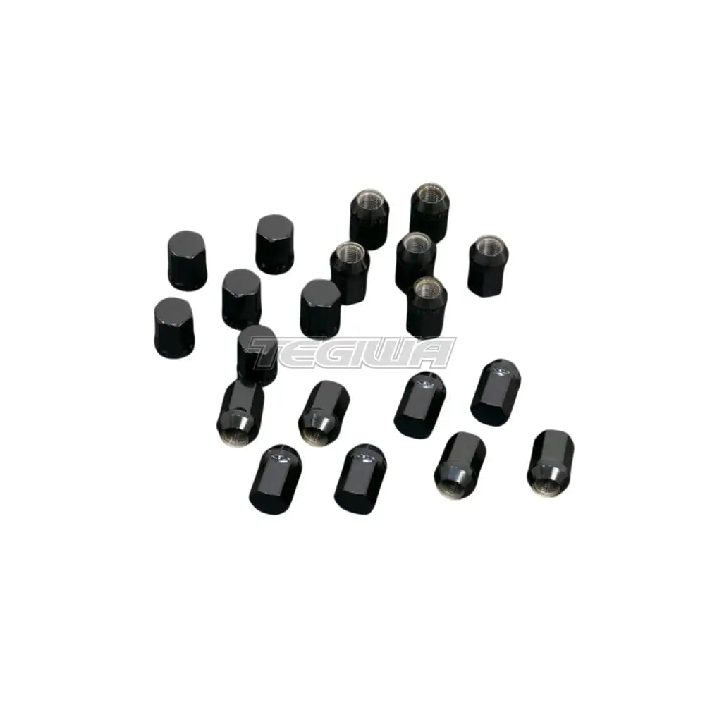 Hardrace Wheel Lug Nuts Hex 21 M14X15 Length 35mm Close-End Type 60 Degree Conical Seat 20pcs