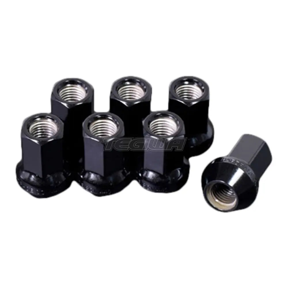 Hardrace Wheel Lug Nuts M12 X 1.5 Length 35mm Open-End Type 60deg Conical Seat 20Pcs