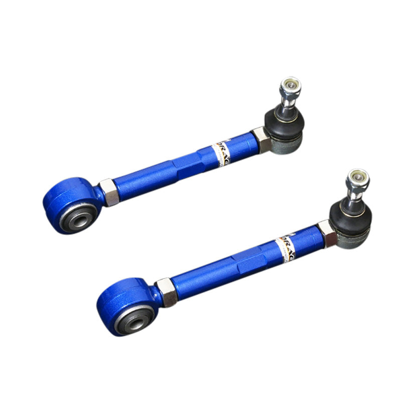 Hardrace Adjustable Rear Toe Control Arms With Hardened Rubber Bushes 2Pc Set Toyota Mark II JZX90 JZX100