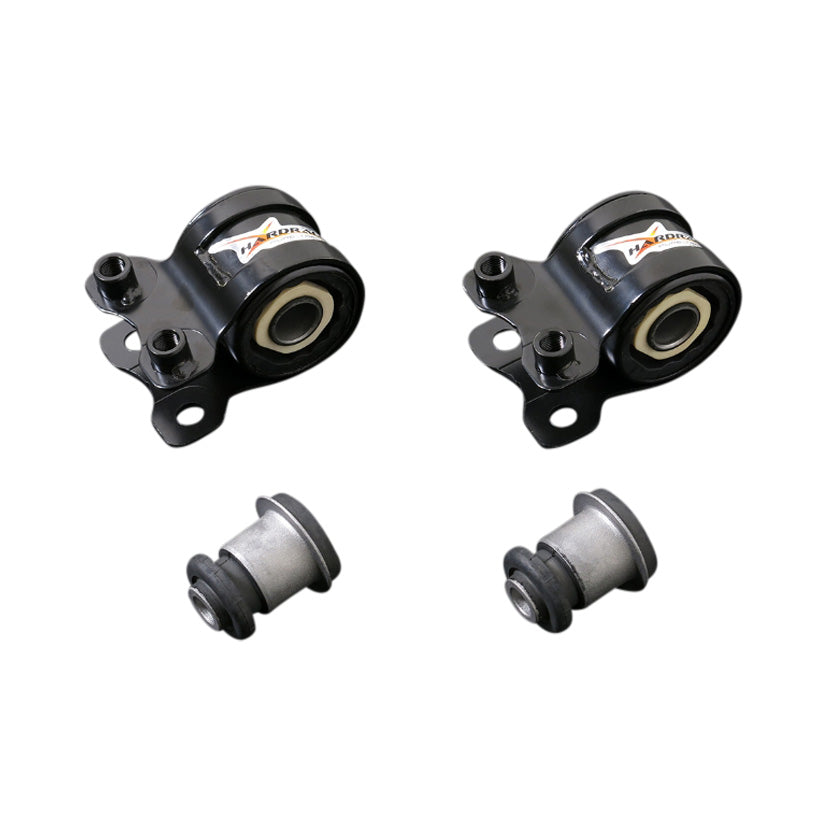 Hardrace Hardened Rubber Front Lower Arm Bushes 4Pc Set Mazda 3 03-09