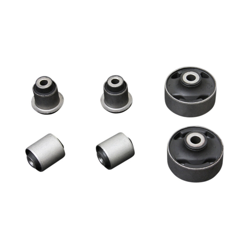 Hardrace Hardened Rubber Front Lower Arm Bushes 6Pc Set Honda Odyssey RB1 04-10