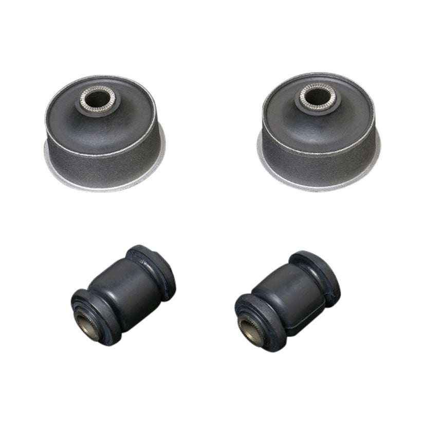 Hardrace Hardened Rubber Front Lower Control Arm Bushes 4Pc Set Toyota Corolla Altis E140 E150 06-13