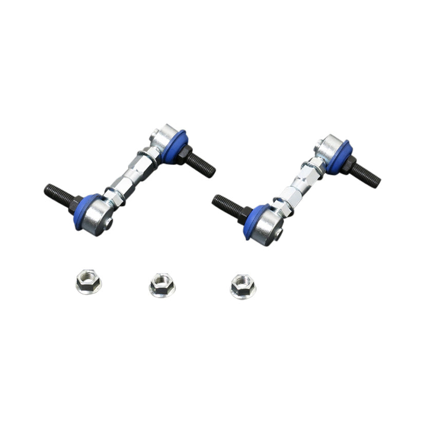 Hardrace Adjustable Universal Stabilizers Links 10mm Rod Ends 2Pc Set