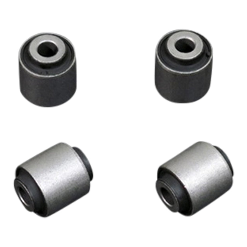 Hardrace Hardened Rubber Rear Upper Arm Bushes 4Pc Set Toyota Avensis 03-09