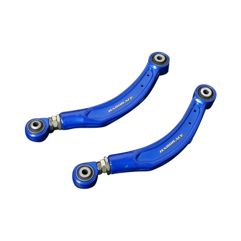 Hardrace Adjustable Rear Upper Camber Arm With Hardened Rubber Bushes 2Pc Set Mercedes Benz W204 W212 S205 X253 07+ Non-ABC